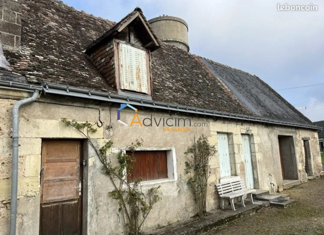 Maison à rénover de 100 m² avec grenier aménageable à Cinq mars la Pile 
