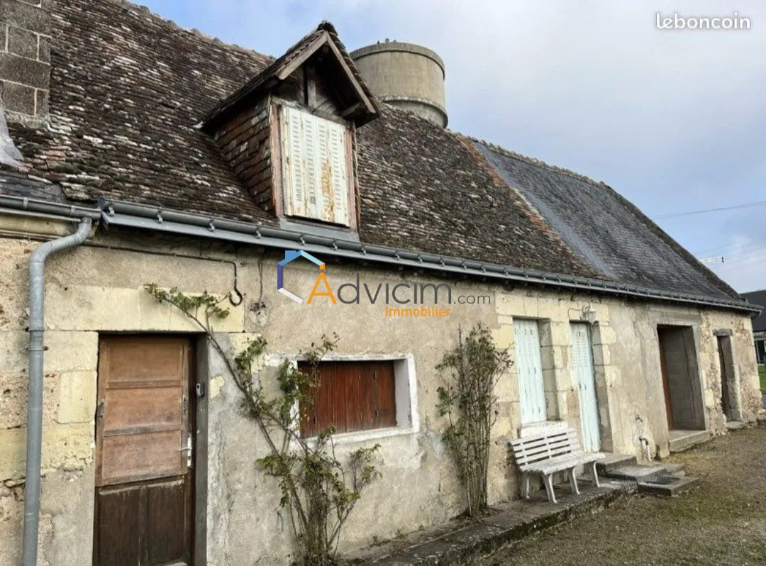 Maison à rénover de 100 m² avec grenier aménageable à Cinq mars la Pile 