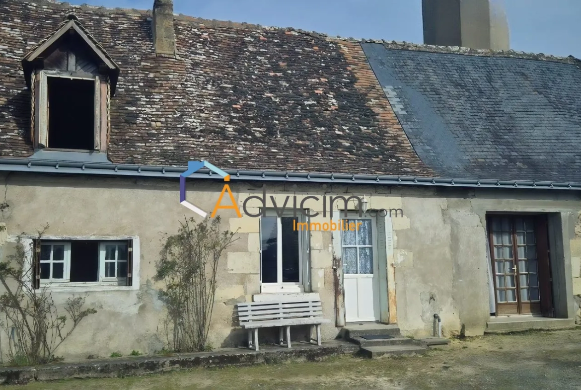 Maison à rénover de 100 m² avec grenier aménageable à Cinq mars la Pile 