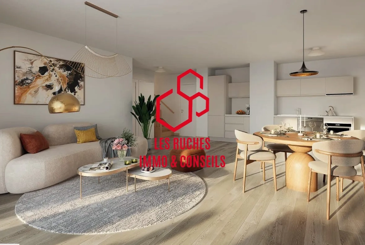 A vendre appartement T2 de 41,35 m² à Melun – Idéal emplacement central et confort assuré 