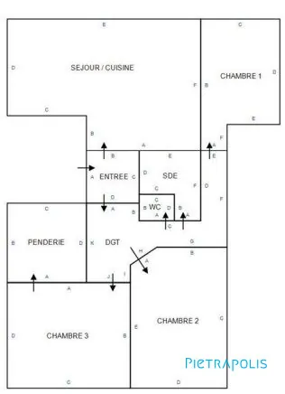 Appartement Traversant 4 Pièces à Chalon-sur-Saône - Spacieux et Lumineux 
