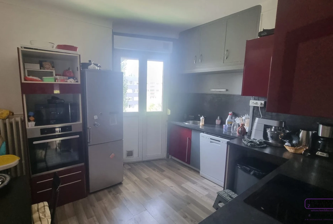 Appartement F3 à Longvic-les-Metz de 69,48 m² pour investisseur avec cave 