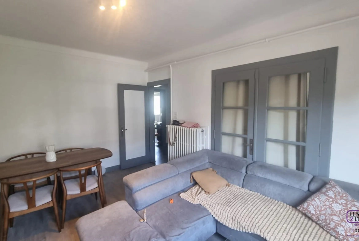 Appartement F3 à Longvic-les-Metz de 69,48 m² pour investisseur avec cave 