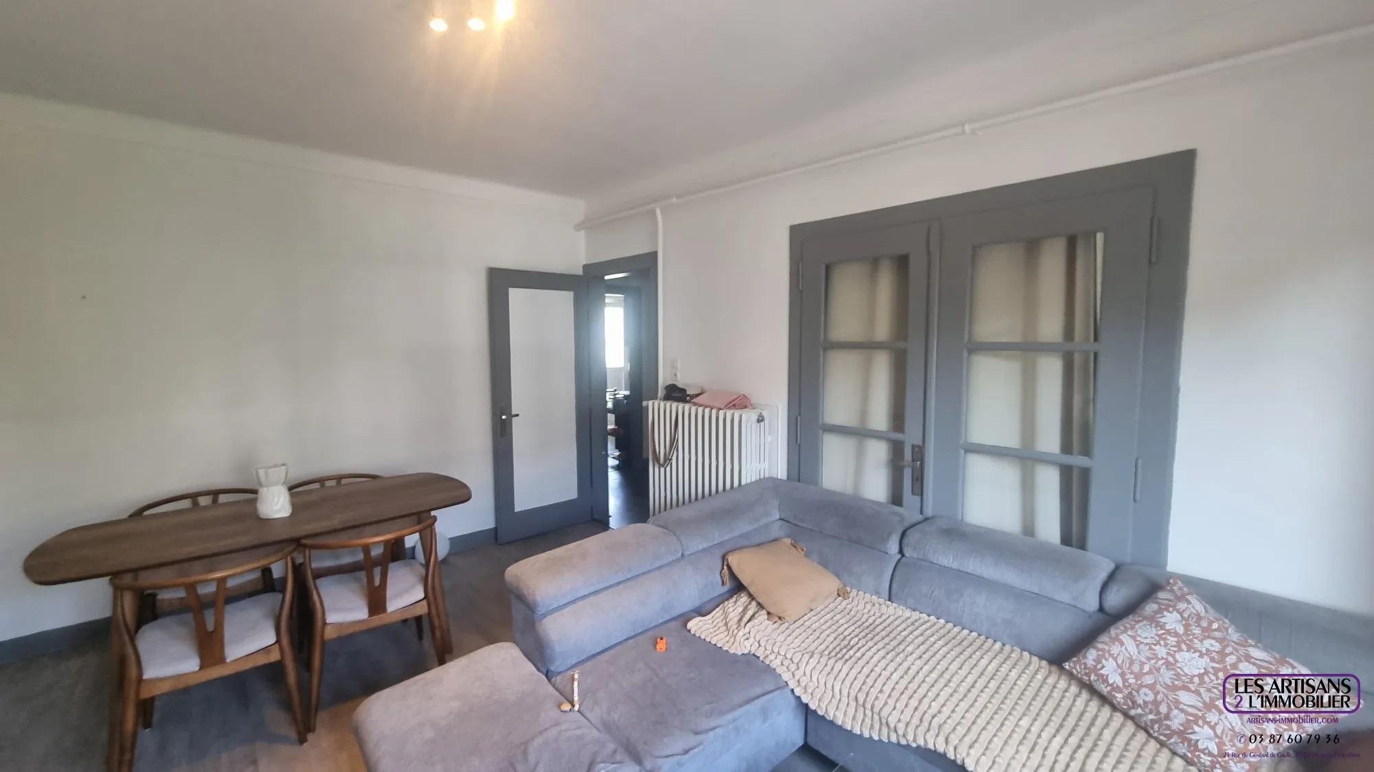 Appartement F3 à Longvic-les-Metz de 69,48 m² pour investisseur avec cave 