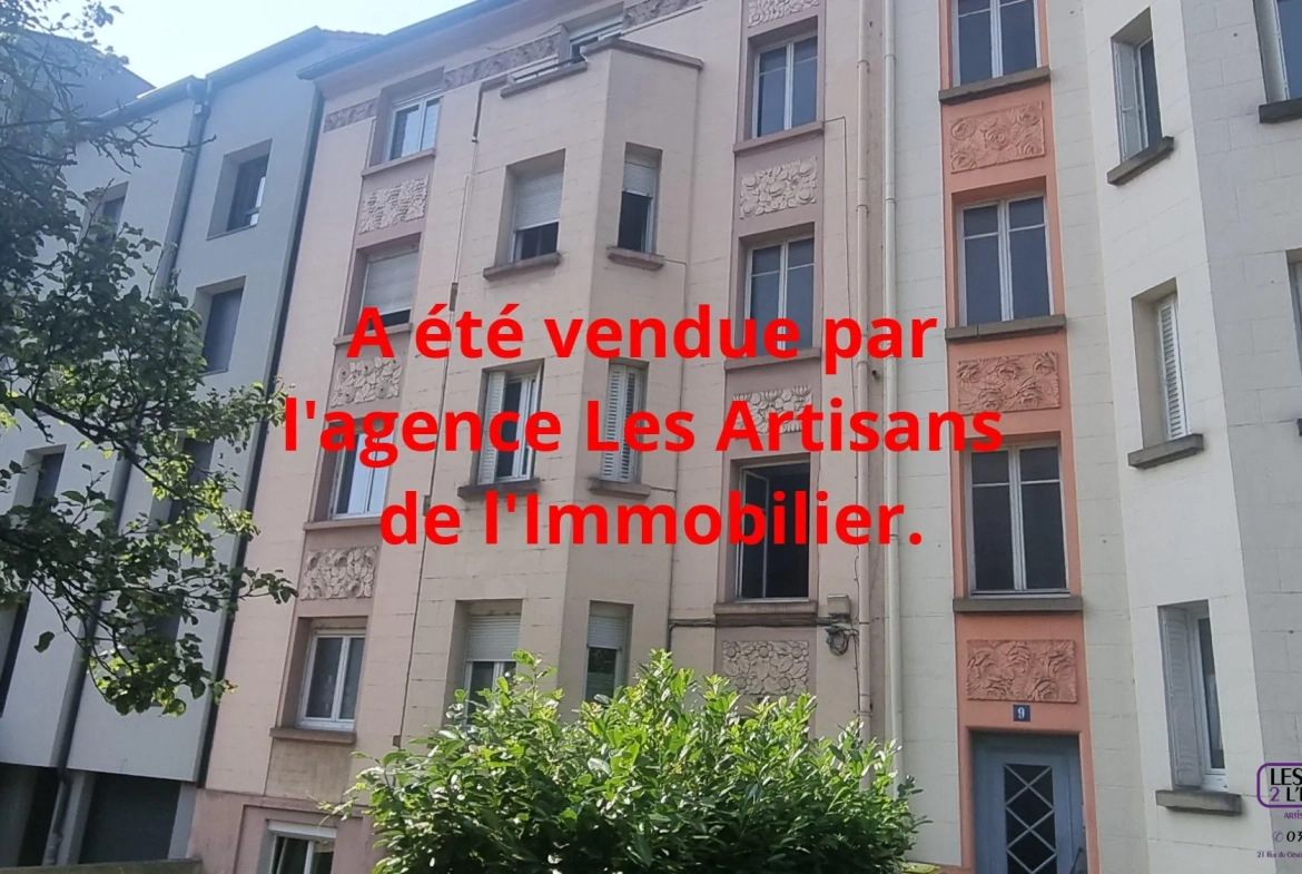 Appartement F3 à Longvic-les-Metz de 69,48 m² pour investisseur avec cave 