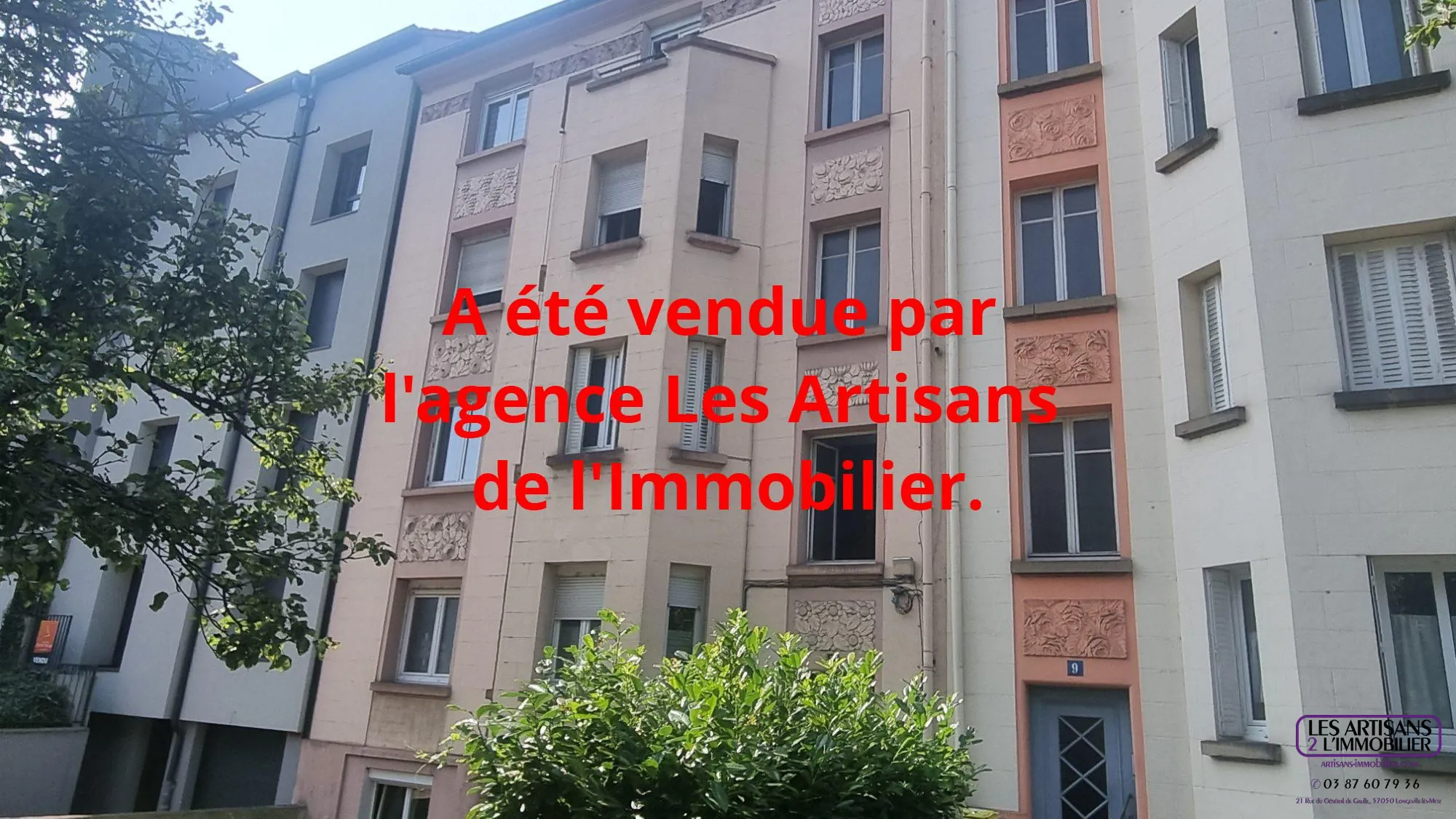 Appartement F3 à Longvic-les-Metz de 69,48 m² pour investisseur avec cave 