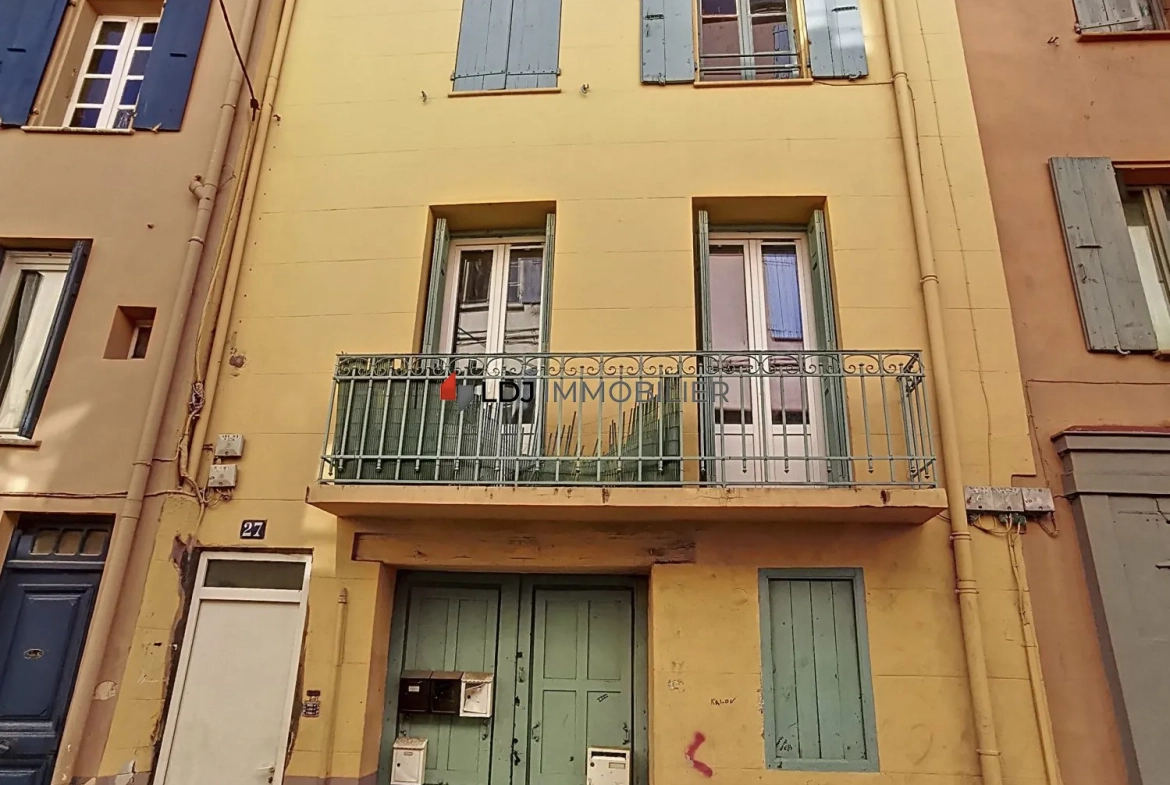 Investissement immobilier à Perpignan - Immeuble avec plusieurs appartements loués 