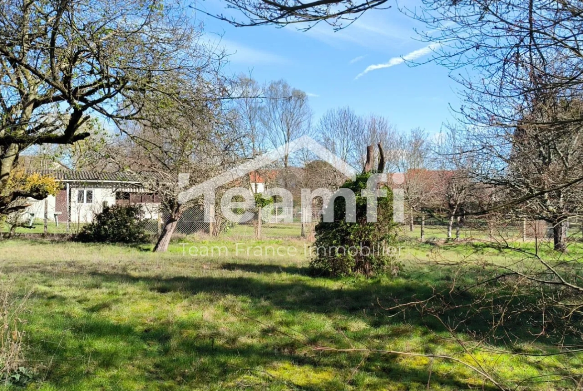 Terrain constructible à vendre à Saint-Jean-de-Braye avec emplacement idéal 