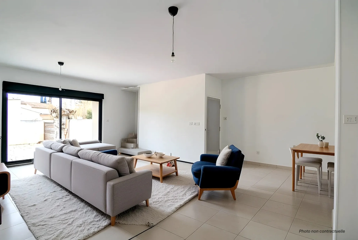 Maison récente de 136 m2 avec 4 chambres, jardin et garage à Althen des Paluds 
