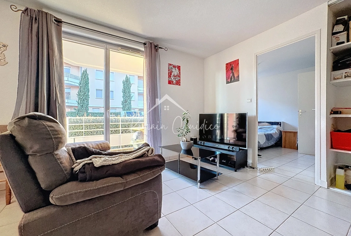 Appartement F2 avec terrasse à Millau – Vue sur Viaduc 
