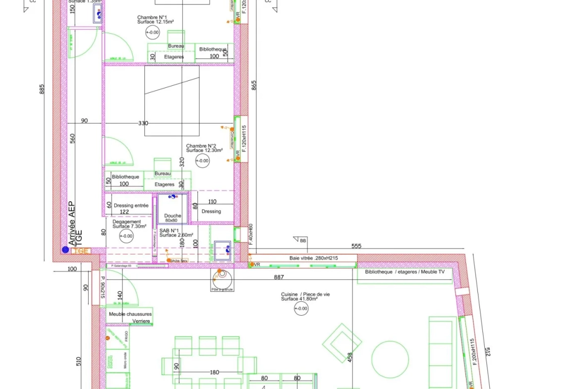 Terrains constructibles à Goven 584 m², vues campagne, close à toutes commodités 