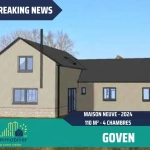 Terrains constructibles à Goven 584 m², vues campagne, close à toutes commodités