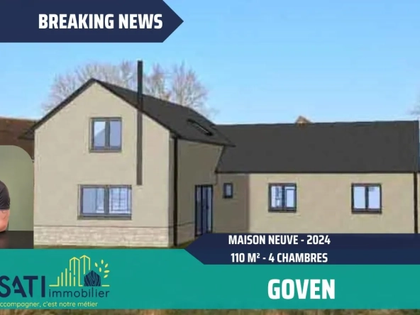 Terrains constructibles à Goven 584 m², vues campagne, close à toutes commodités