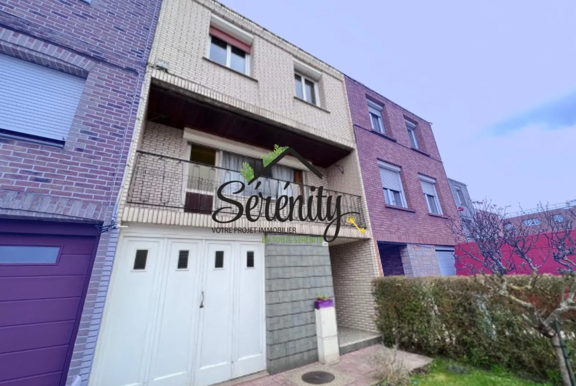Maison 4 chambres avec jardin à Grande-Synthe - Idéale première acquisition 