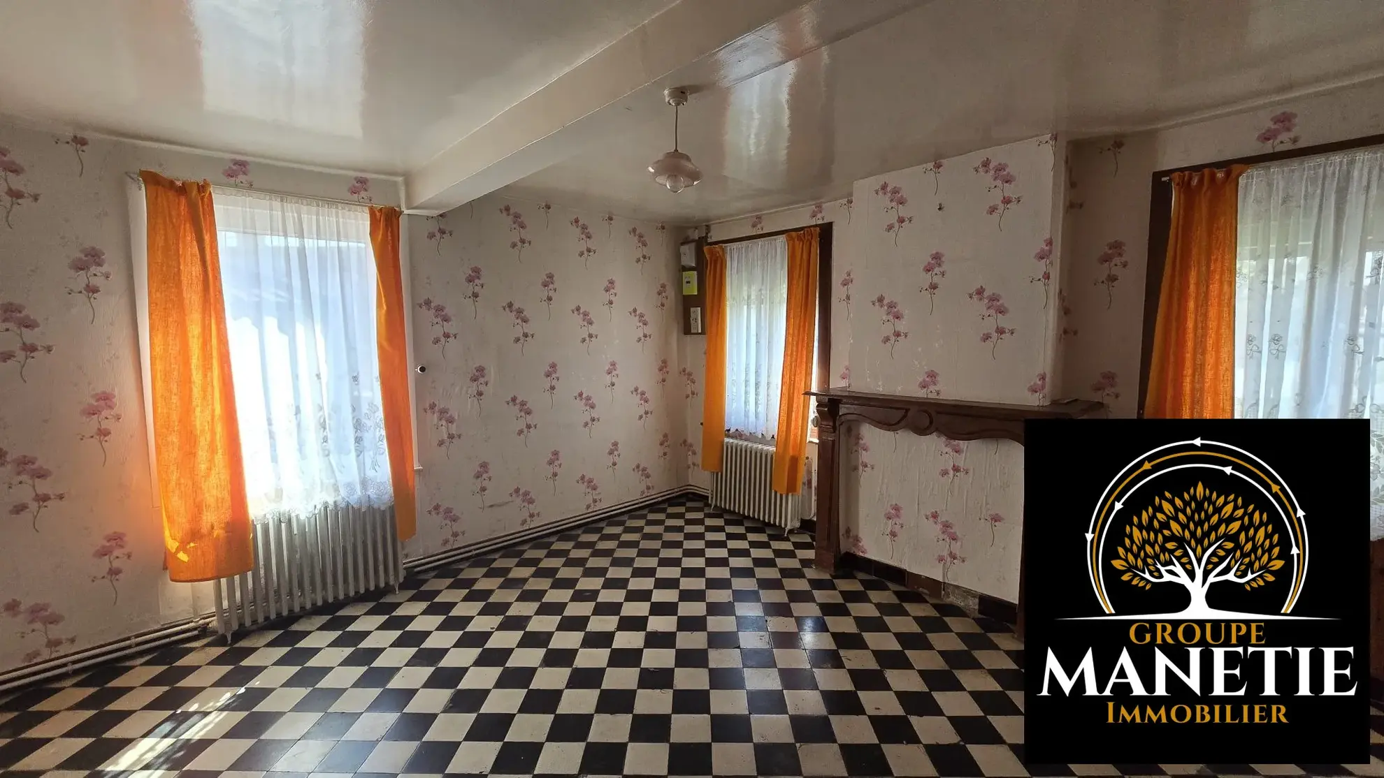 Longère à rénover à Vitry en Artois – Maison de plain-pied avec jardin et garage 