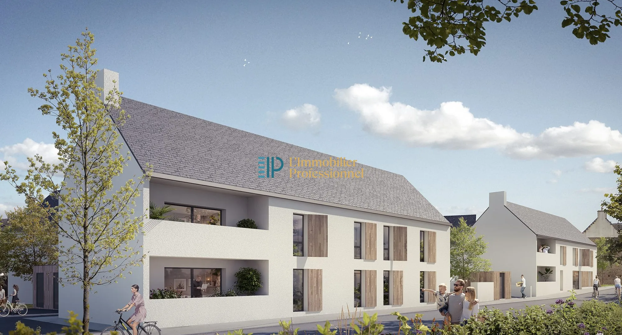 Local commercial neuf à Sainte Hélène avec vitrine et parking - Idéal Professionnels 