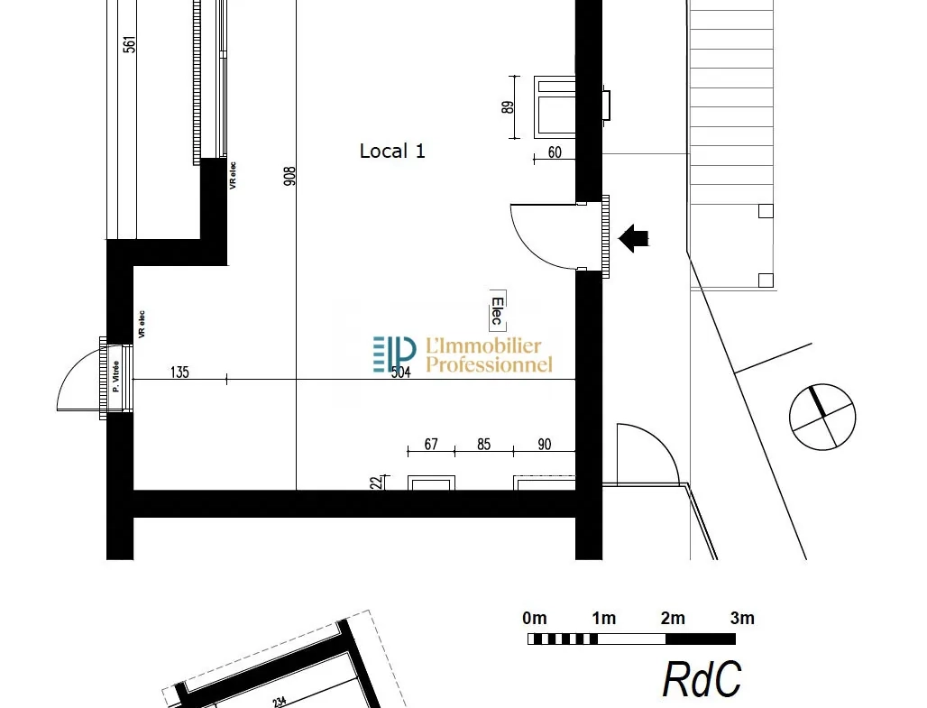 Local commercial neuf à Sainte Hélène avec vitrine et parking - Idéal Professionnels 