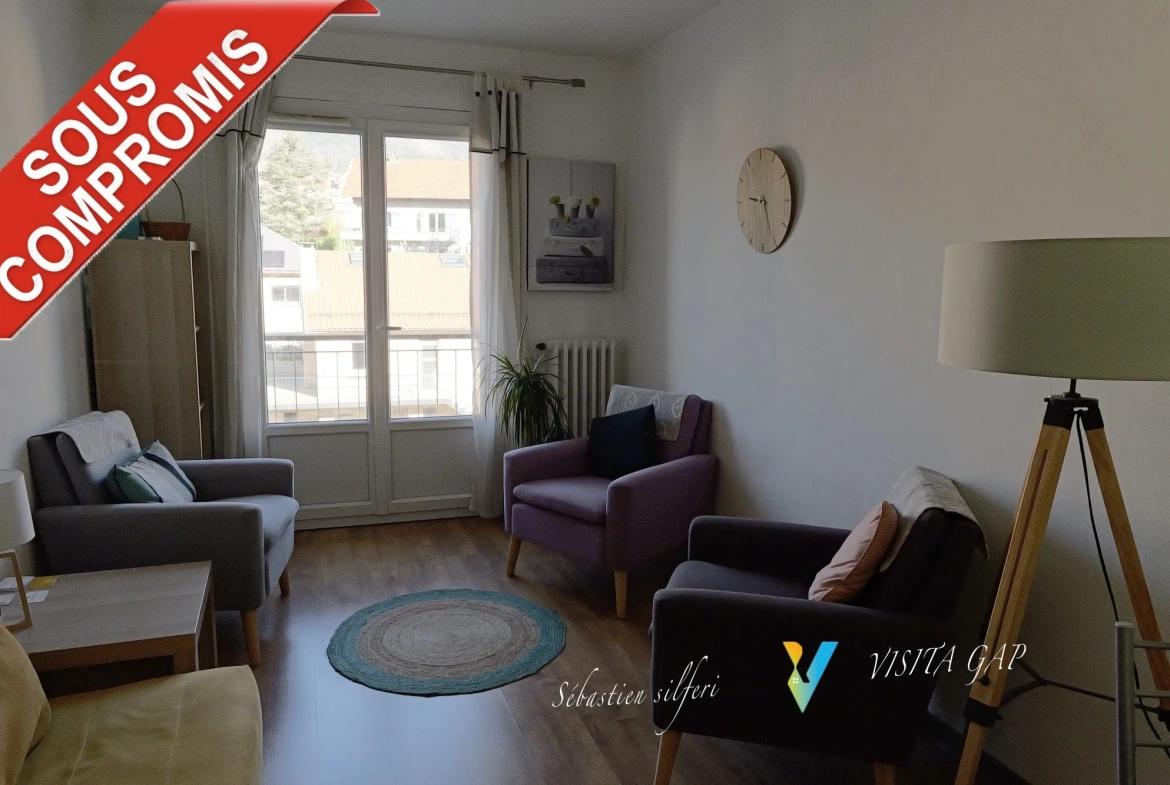Appartement T2 professionnel à Gap – 38 m² avec ascenseur en exclusivité 