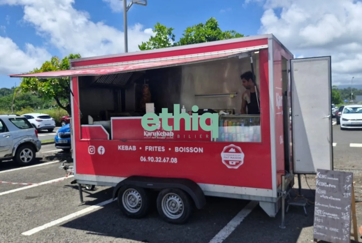 Fonds de commerce Foodtruck KARUKEBAB en Guadeloupe, forte rentabilité 