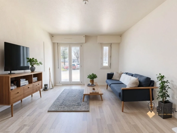 Appartement F2 de 44 m² à Strasbourg, Hautepierre avec parking privé