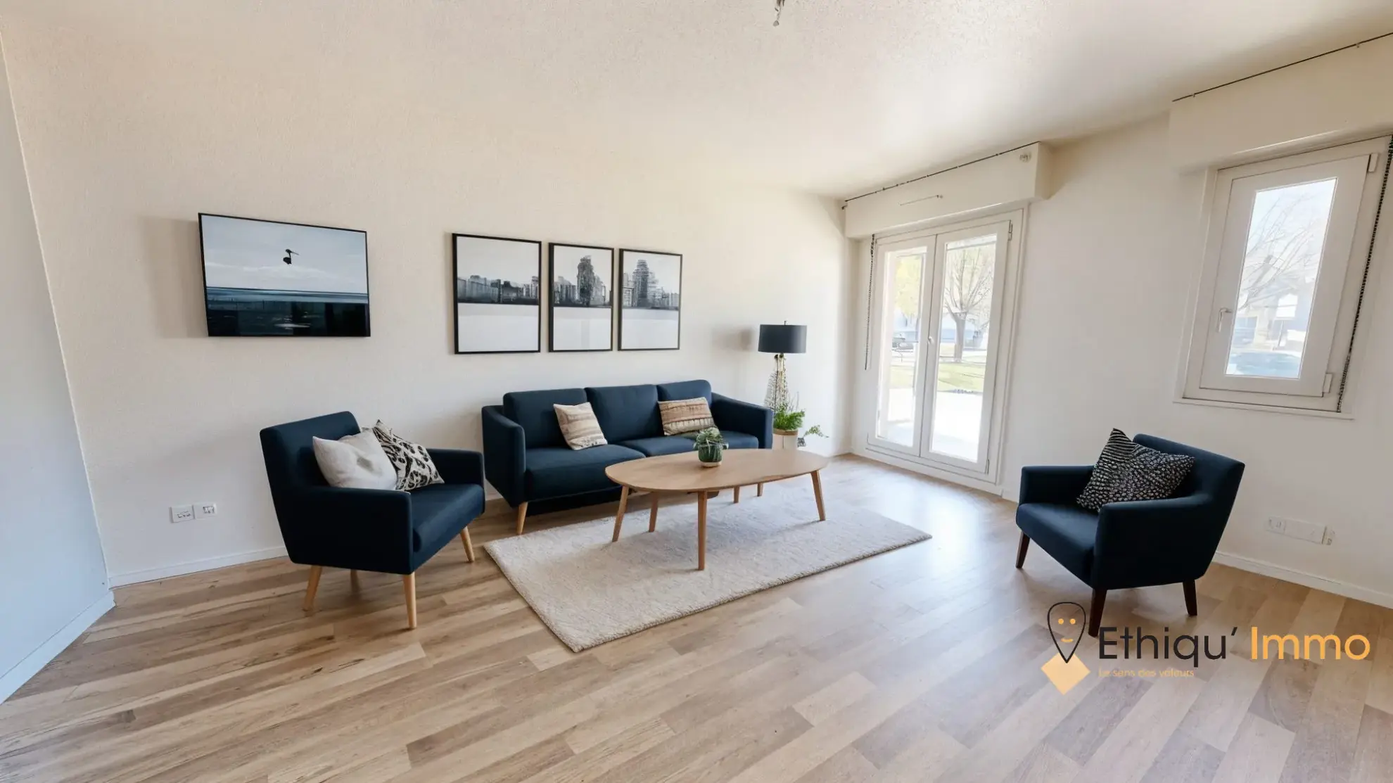 Appartement F2 de 44 m² à Strasbourg, Hautepierre avec parking privé 
