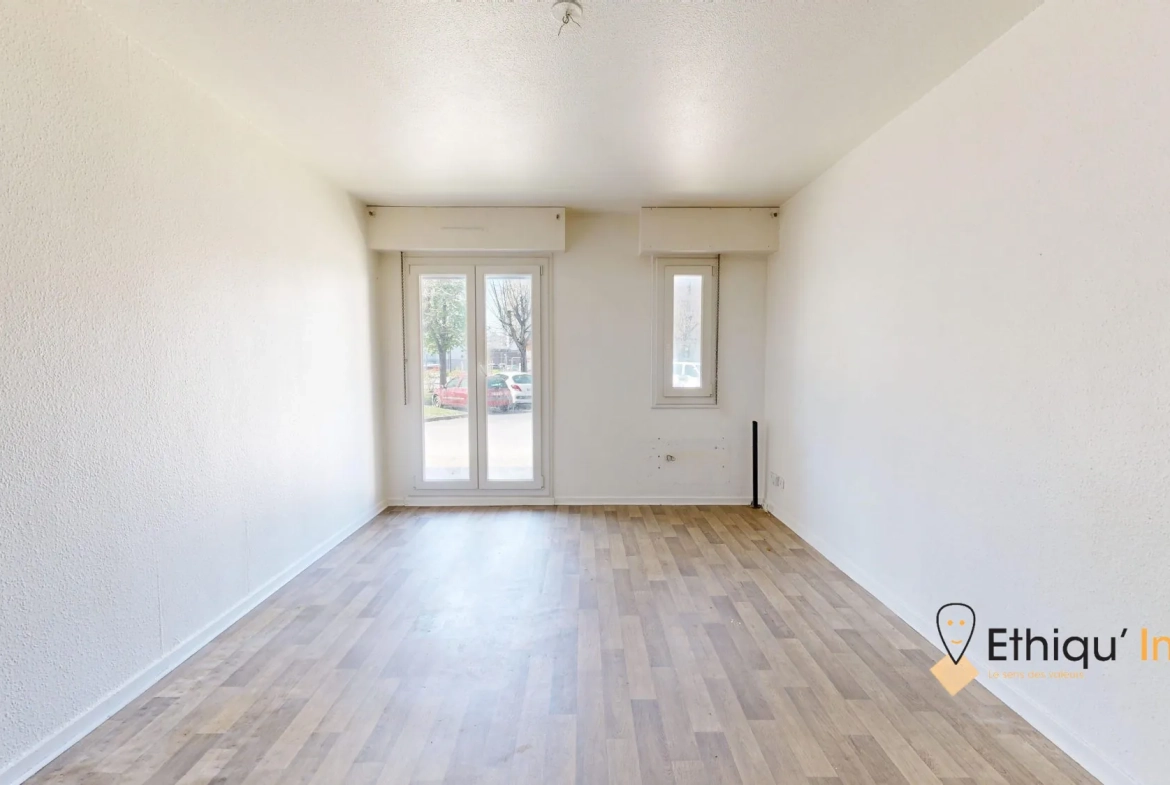 Appartement F2 de 44 m² à Strasbourg, Hautepierre avec parking privé 