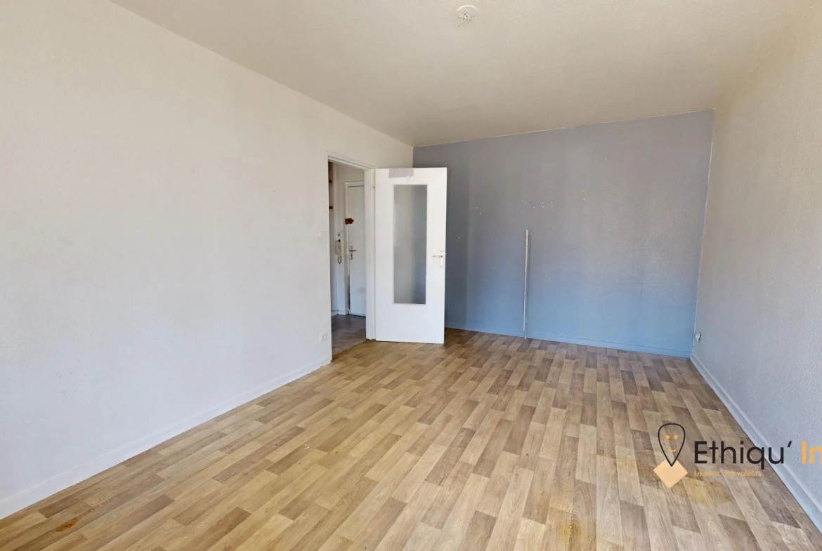 Appartement F2 de 44 m² à Strasbourg, Hautepierre avec parking privé 