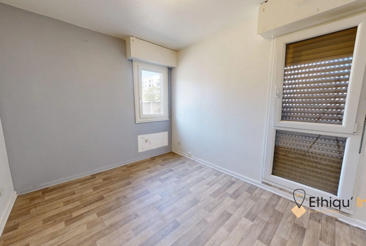 Appartement F2 de 44 m² à Strasbourg, Hautepierre avec parking privé 