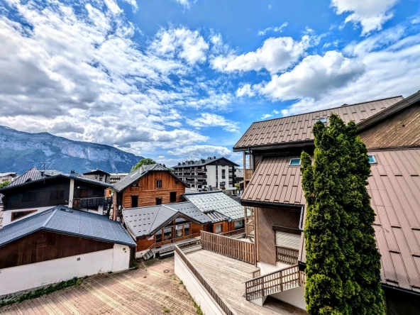 Studio lumineux de 26 m² à vendre au centre des Carroz d'Arâches