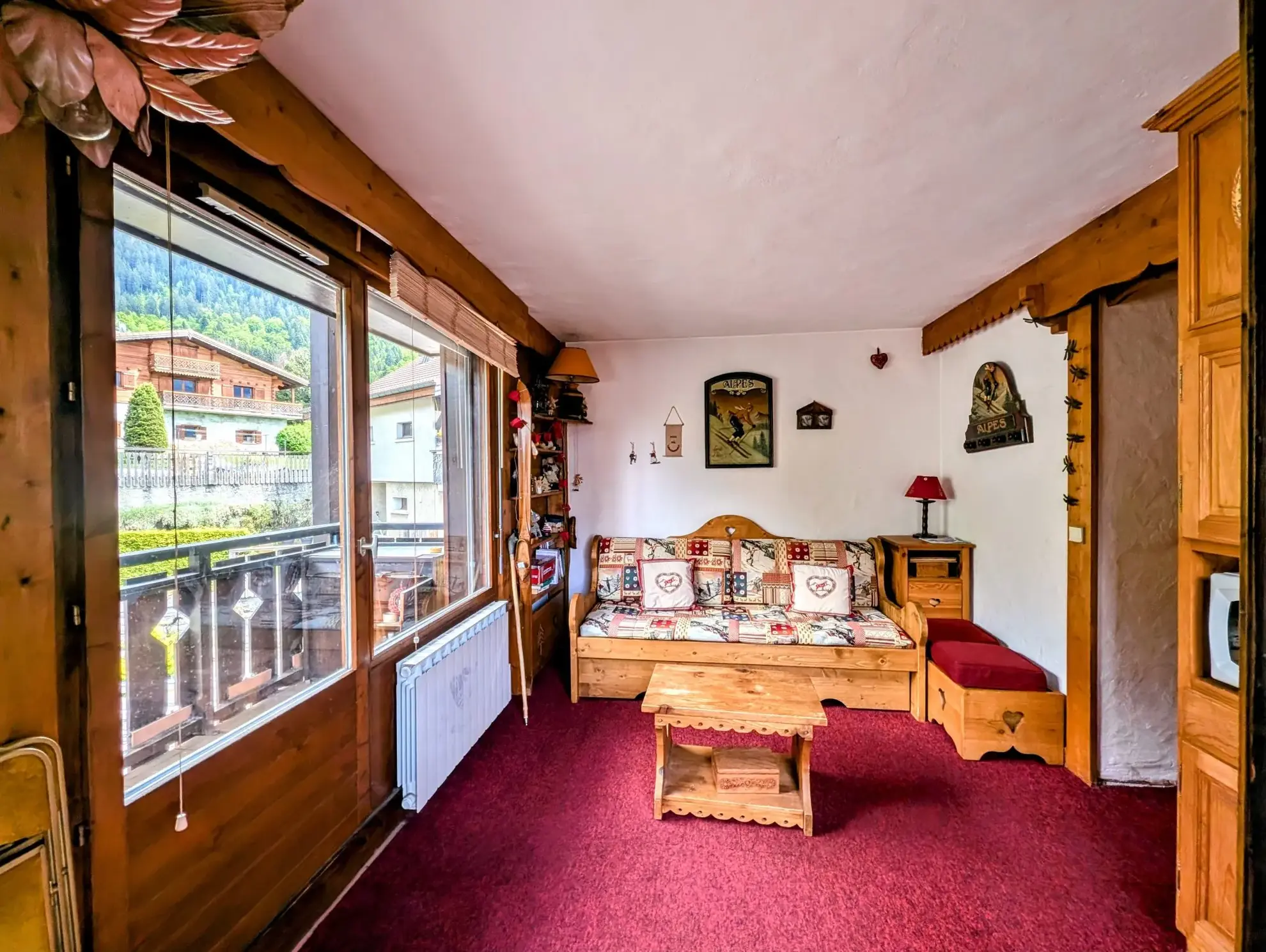 Studio lumineux de 26 m² à vendre au centre des Carroz d'Arâches 
