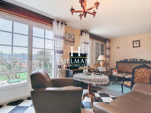 Maison semi plain-pied avec garage et jardin sud à Samer