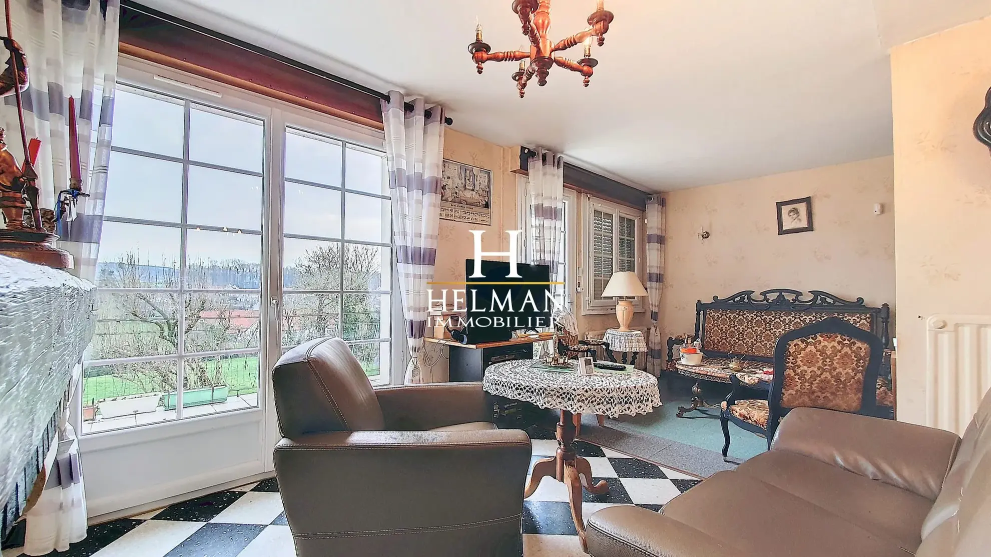 Maison semi plain-pied avec garage et jardin sud à Samer 