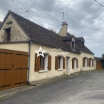 Fermette à vendre au pied de la forêt de Bellême avec 4 chambres et terrain privé