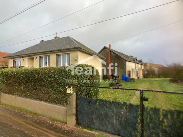 Maison T5 avec grand potentiel à Saint-Denis-de-Palin près Dun-Sur-Auron 