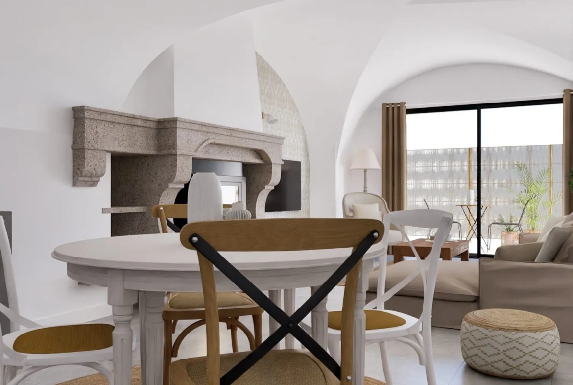 Maison de village spacieuse de 139 m² à Aigues Vives - Idéale famille ou colocation 