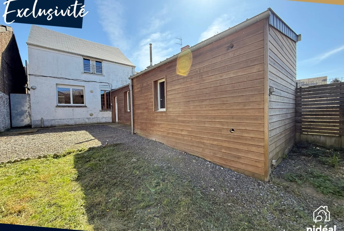 Maison individuelle à vendre avec jardin à Hautmont - 120 m² 