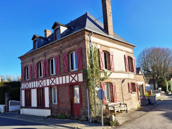 Maison de village avec 4 chambres à Gueures, proche mer et Dieppe