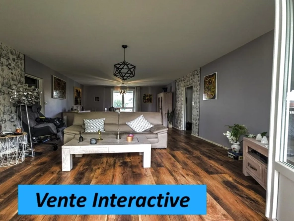 Appartement lumineux de 109 m² avec 4 chambres à Limoges Saint Anne