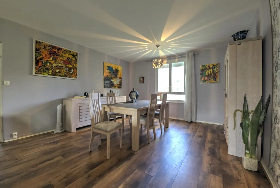 Appartement lumineux de 109 m² avec 4 chambres à Limoges Saint Anne 