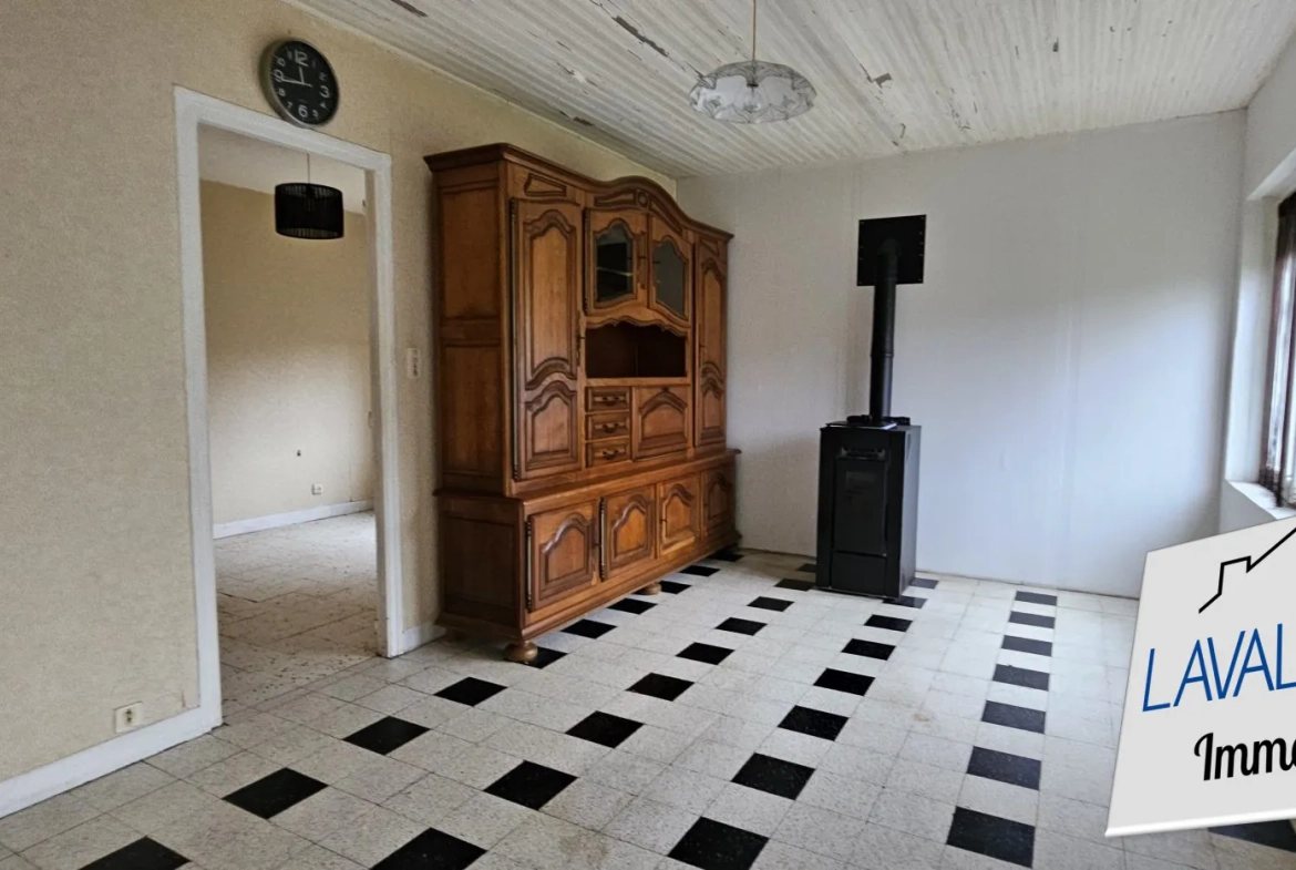 Maison de plain-pied à rénover à Canaples avec jardin et dépendance 