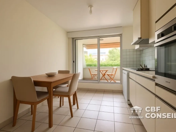 Appartement T3 lumineux à vendre à Beaumont avec garage et cave