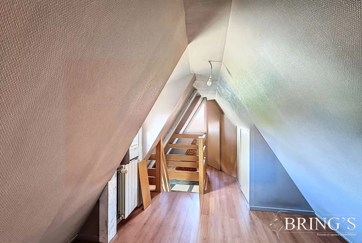 Maison atypique de 70 m² à Dambach-la-Ville, charme et potentiel d'investissement 