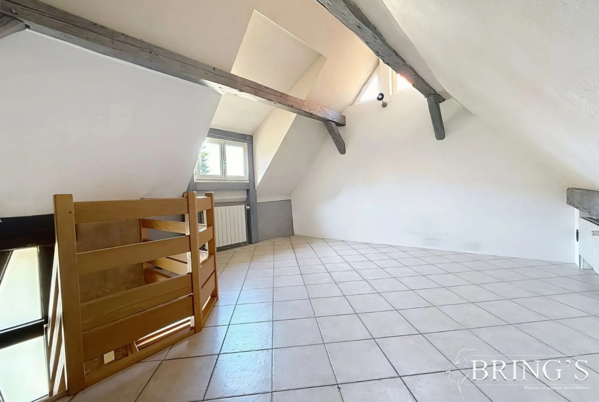 Maison atypique de 70 m² à Dambach-la-Ville, charme et potentiel d'investissement 