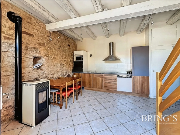 Maison atypique de 70 m² à Dambach-la-Ville, charme et potentiel d'investissement