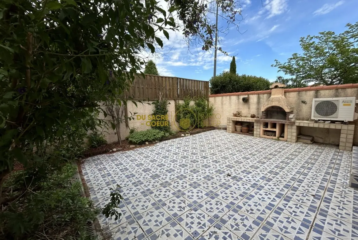 Villa T4 plain-pied avec garage à Pézilla-la-Rivière proche Perpignan 