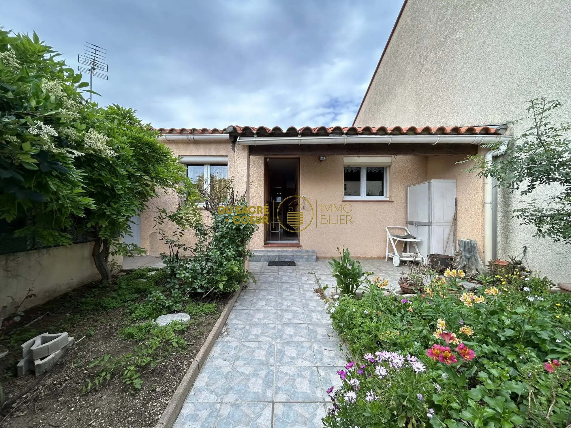 Villa T4 plain-pied avec garage à Pézilla-la-Rivière proche Perpignan 