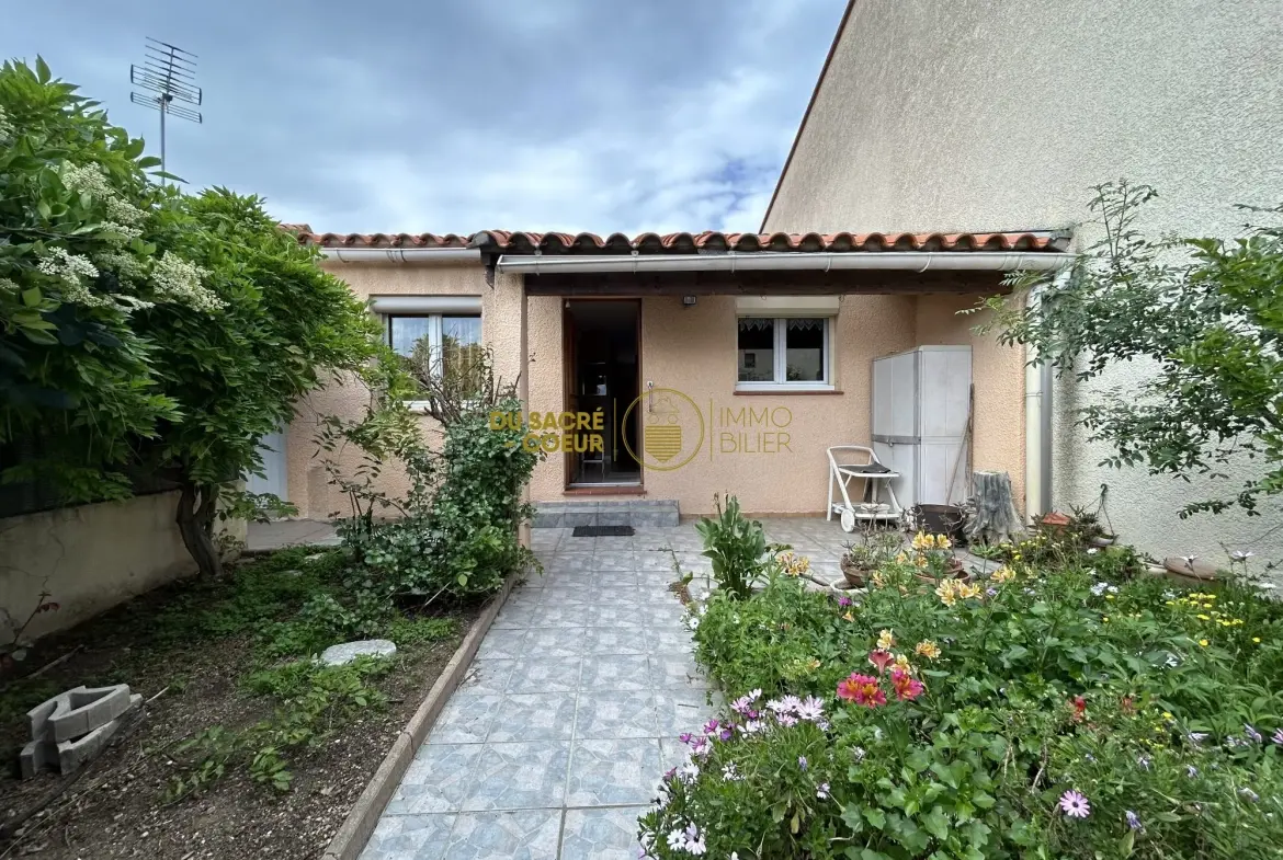 Villa T4 plain-pied avec garage à Pézilla-la-Rivière proche Perpignan 