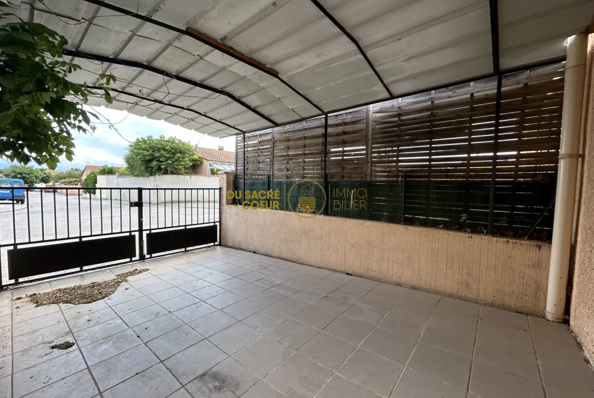 Villa T4 plain-pied avec garage à Pézilla-la-Rivière proche Perpignan 