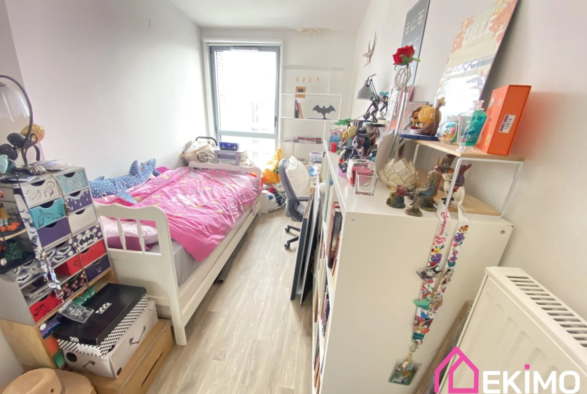 Appartement T3 lumineux avec balcon à Lille – 67 m², emplacement privilégié 