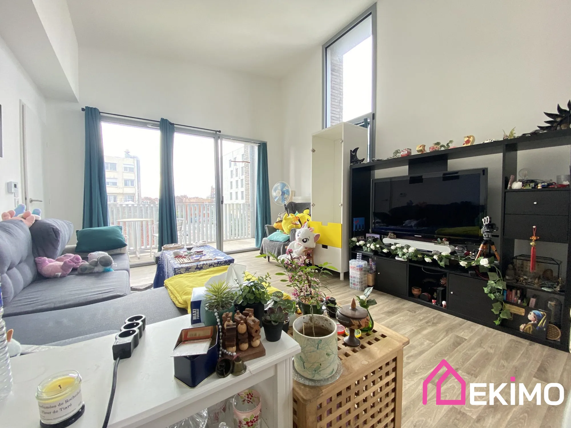 Appartement T3 lumineux avec balcon à Lille – 67 m², emplacement privilégié 